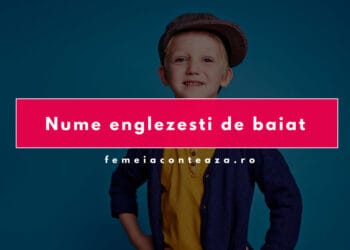 Nume englezești de băiat