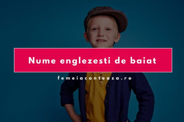 Nume englezești de băiat